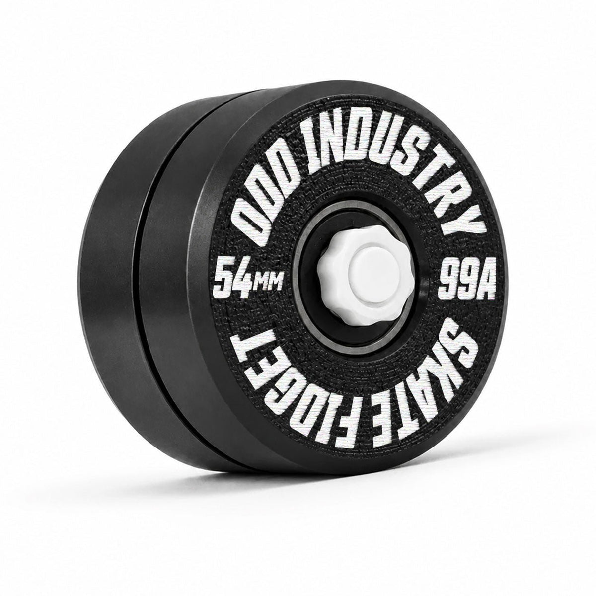 Odd Industry 54mm Skate Wheel Fidget Spinner – Black - Beyond PEV