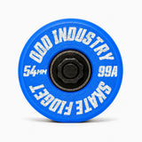 Odd Industry 54mm Skate Wheel Fidget Spinner – Electric Blue - Beyond PEV