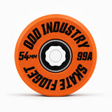 Odd Industry 54mm Skate Wheel Fidget Spinner – Orange - Beyond PEV