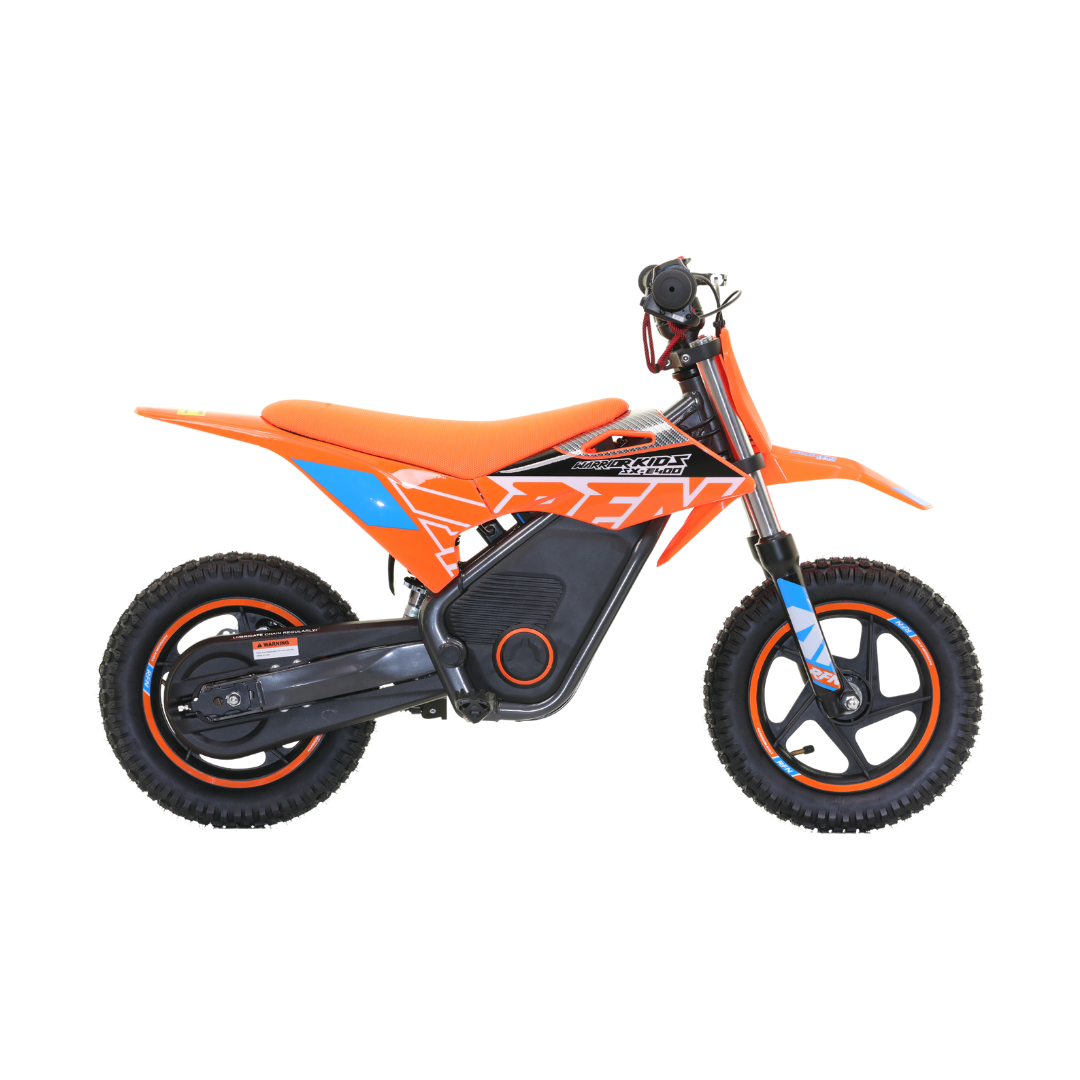 RFN Warrior SX-E400 Electric Bike - Orange/Blue - Beyond PEV
