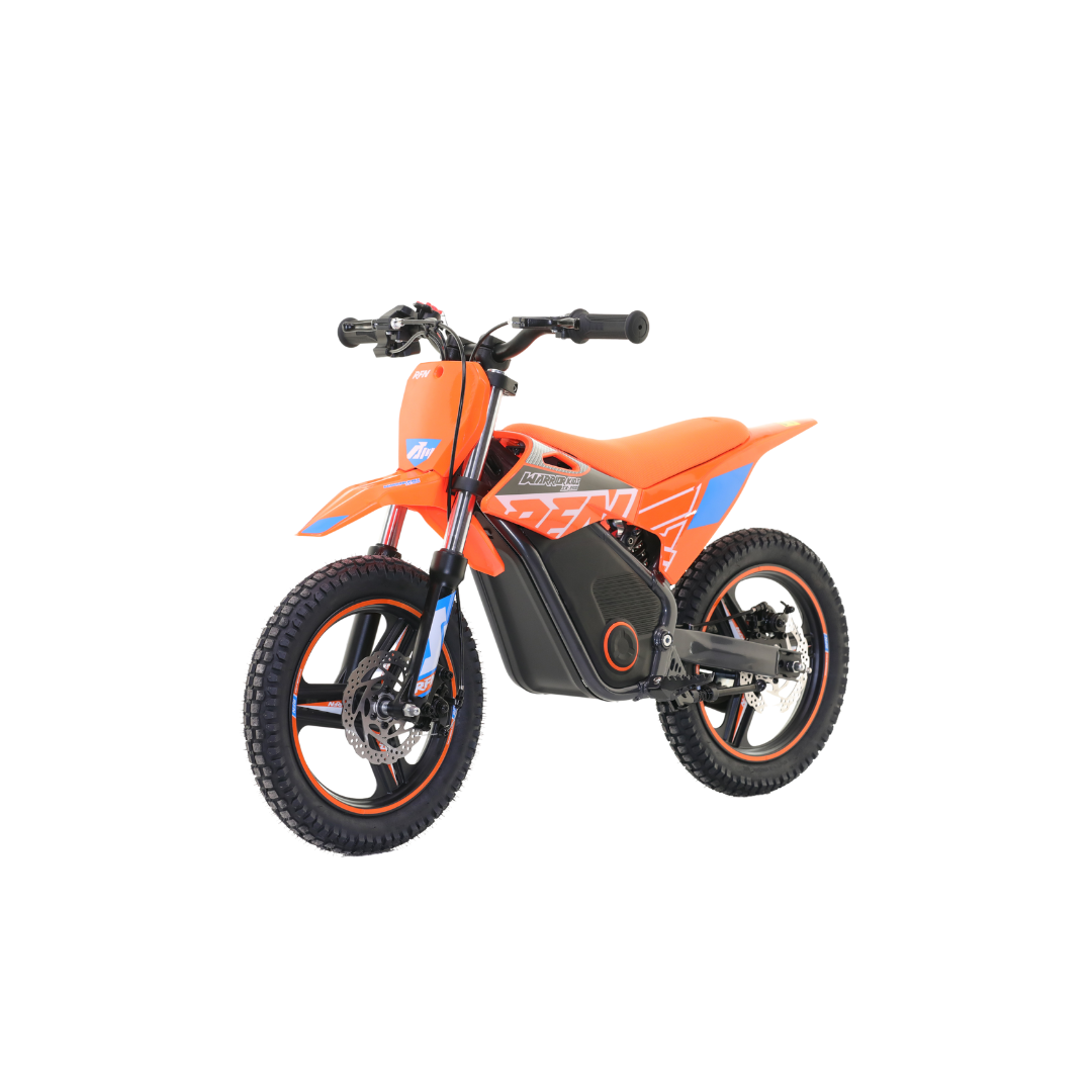 RFN Warrior SX-E500 Electric Bike - Orange/Blue - Beyond PEV