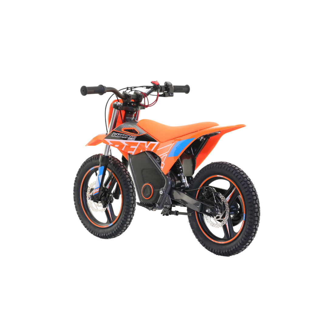 RFN Warrior SX-E500 Electric Bike - Orange/Blue - Beyond PEV