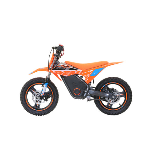 RFN Warrior SX-E500 Electric Bike - Orange/Blue