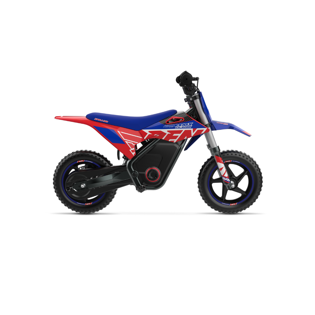 RFN Warrior SX-E400 Electric Bike - Blue/Red - Beyond PEV