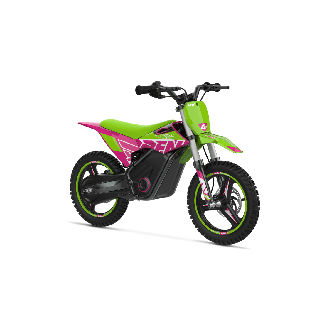 RFN Warrior SX-E400 Electric Bike - Green/Pink - Beyond PEV