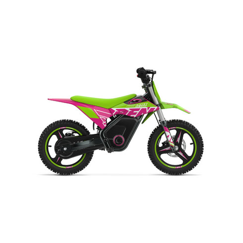RFN Warrior SX-E400 Electric Bike - Green/Pink