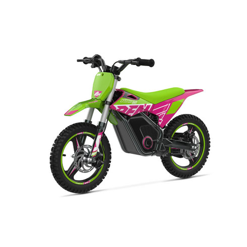 RFN Warrior SX-E400 Electric Bike - Green/Pink