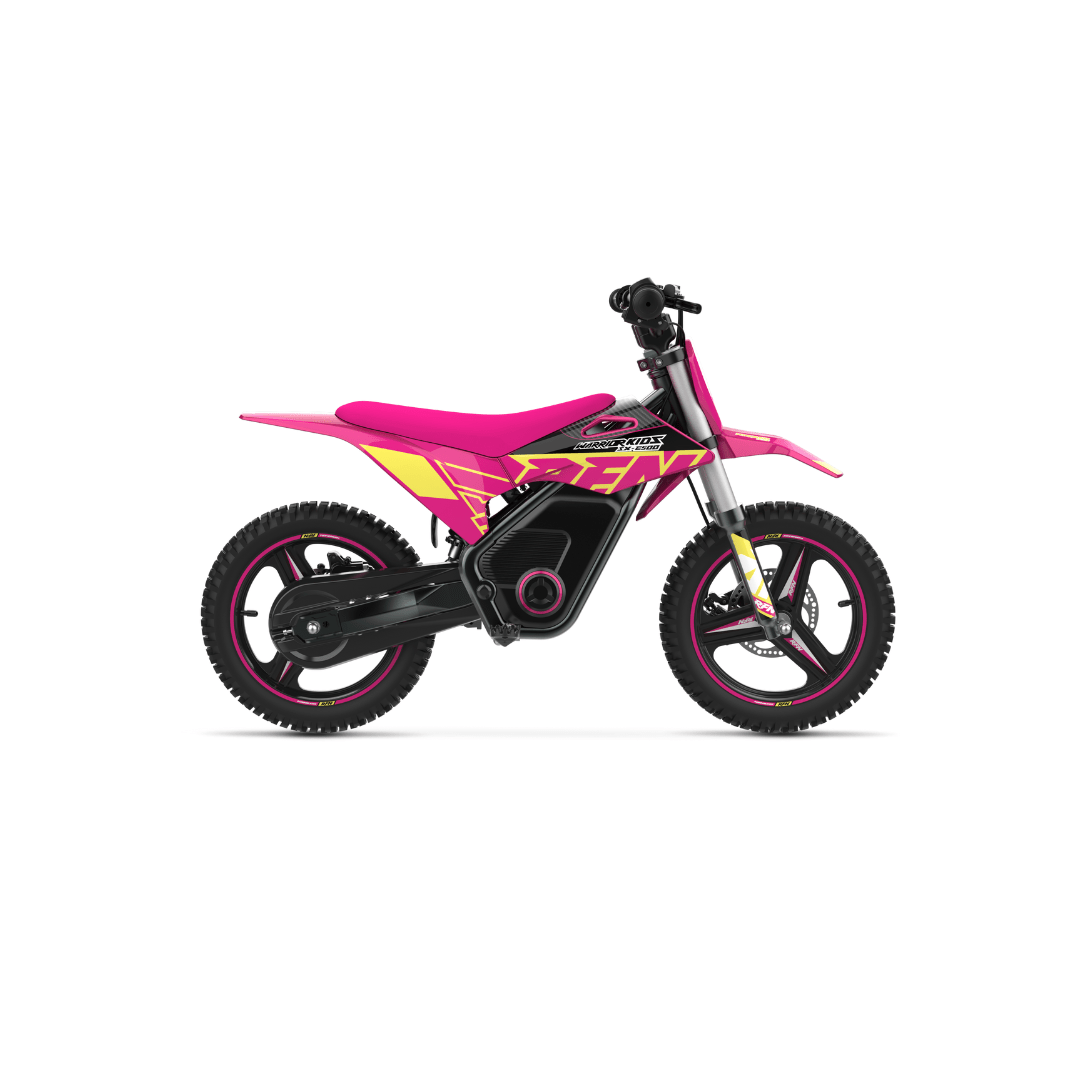 RFN Warrior SX-E400 Electric Bike - Pink/Yellow - Beyond PEV