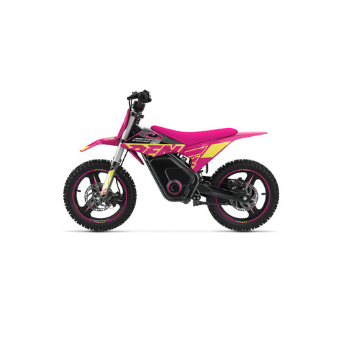 RFN Warrior SX-E400 Electric Bike - Pink/Yellow