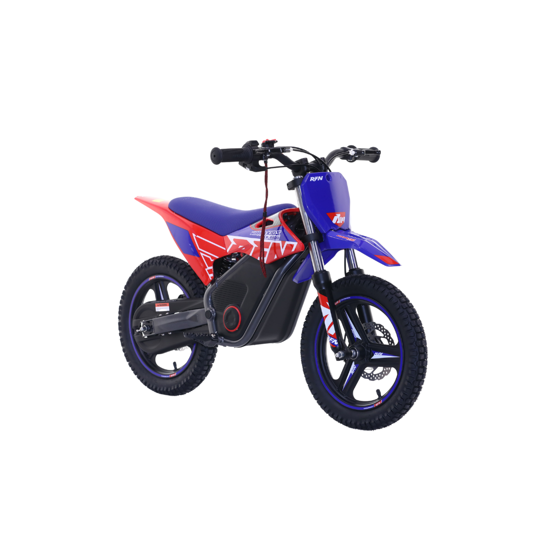RFN Warrior SX-E500 Electric Bike - Blue/Red - Beyond PEV