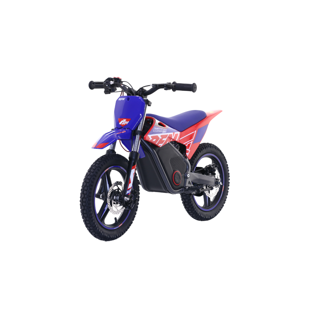 RFN Warrior SX-E500 Electric Bike - Blue/Red - Beyond PEV