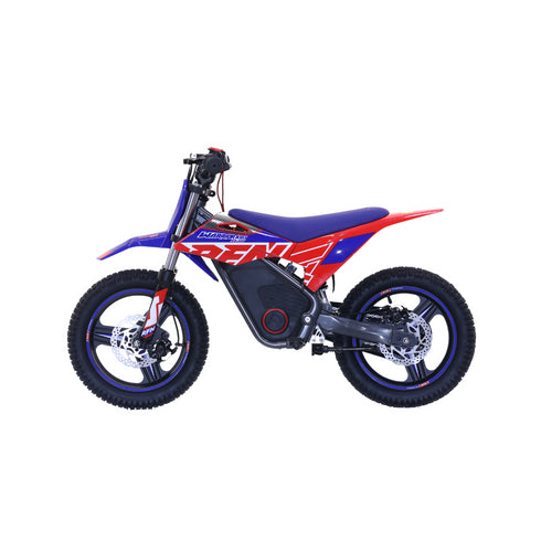 RFN Warrior SX-E500 Electric Bike - Blue/Red