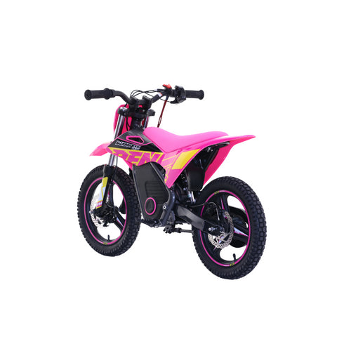 RFN Warrior SX-E500 Electric Bike - Pink/Yellow