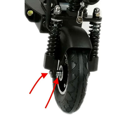 Front Axle with Screws for EMOVE Touring Front Wheel - Beyond PEV