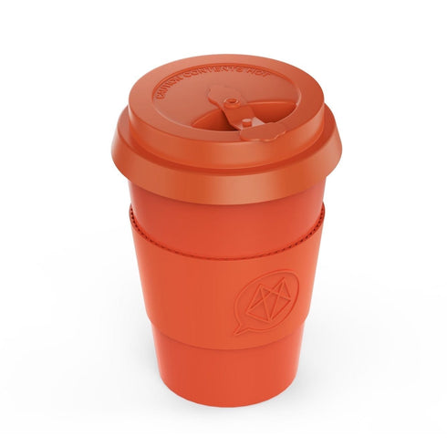 ORGANIC BAMBOO TRAVEL CUP - 12OZ 350ML REUSABLE - Beyond PEV
