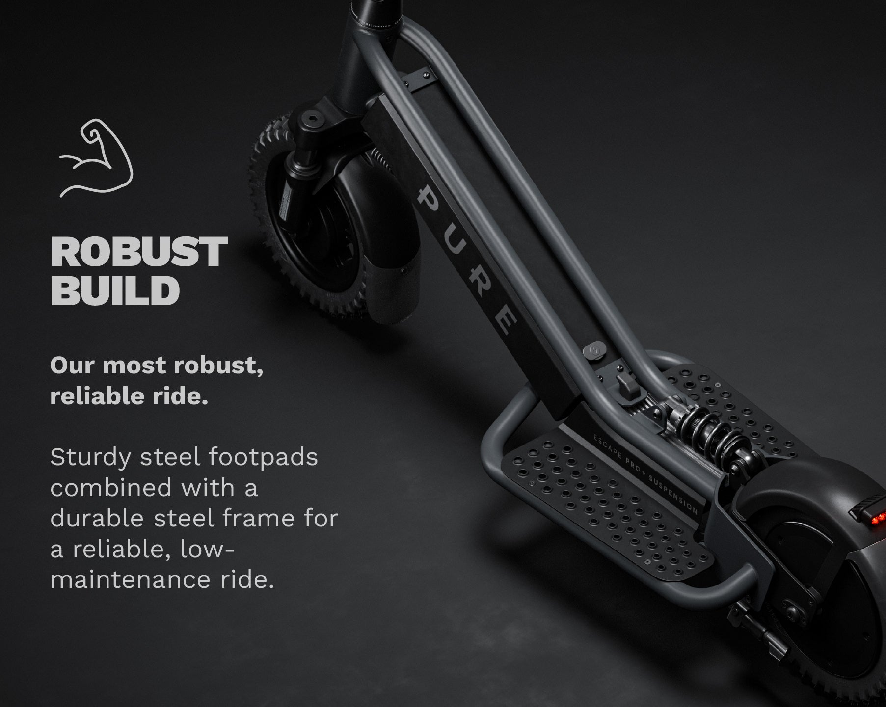 Pure ESCAPE PRO+ SUSPENSION
