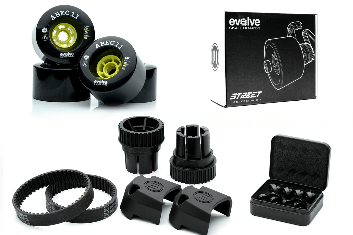 Evolve/ABEC 107mm Street Conversion Kit - Beyond PEV