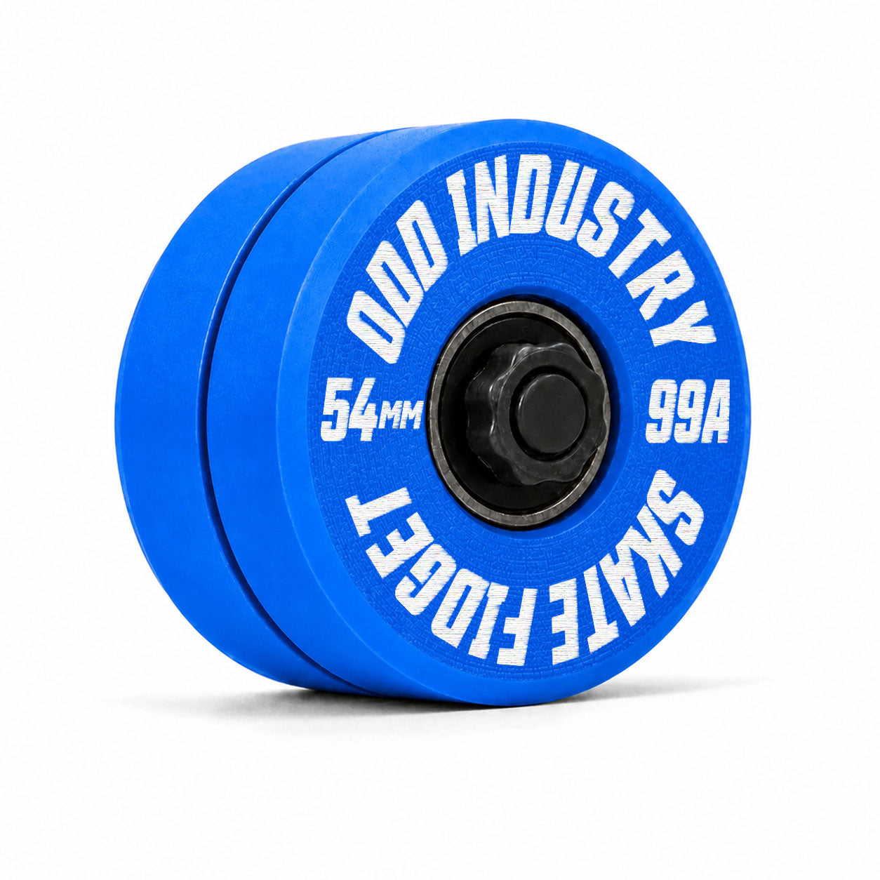 Odd Industry 54mm Skate Wheel Fidget Spinner – Electric Blue