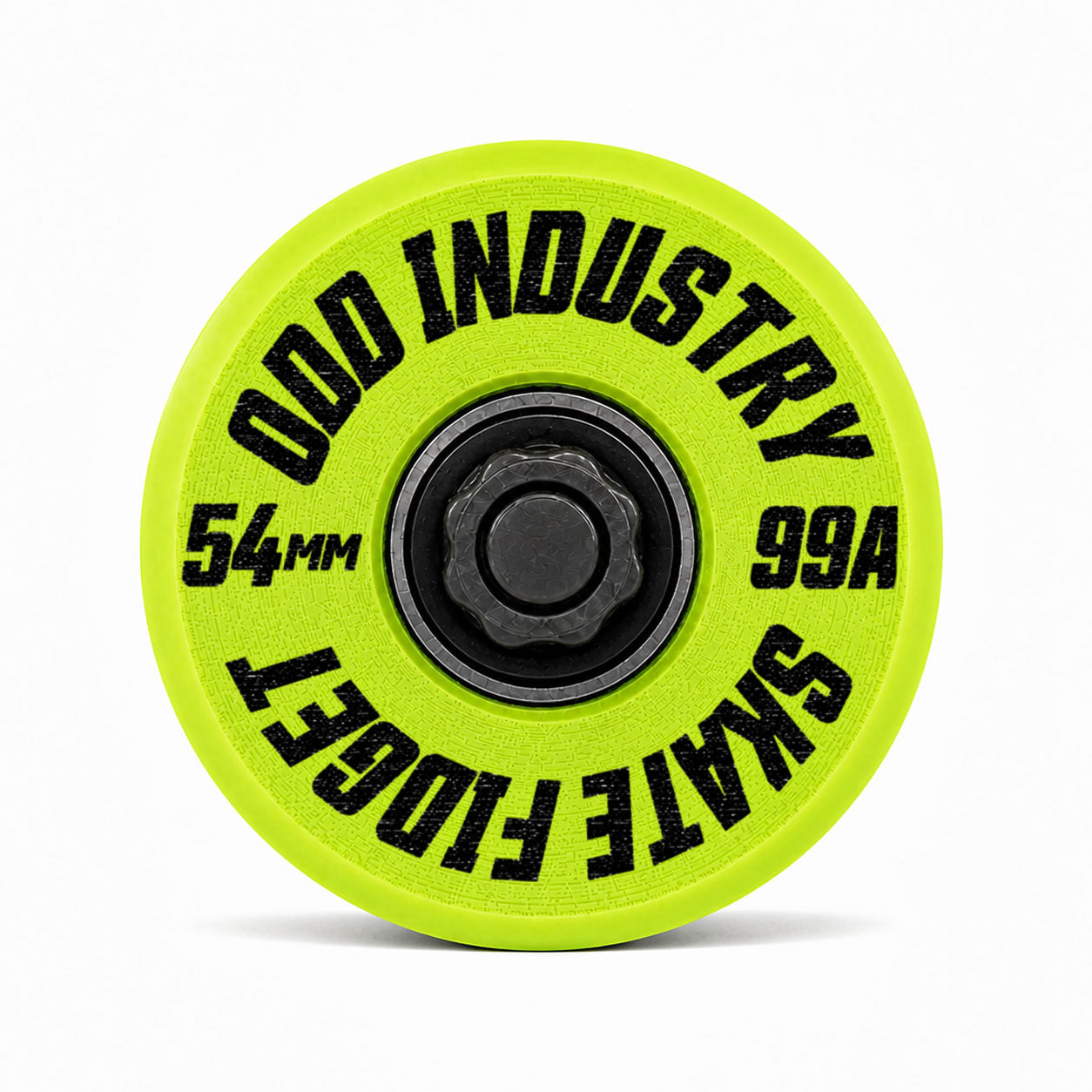 Odd Industry 54mm Skate Wheel Fidget Spinner – Acid Green