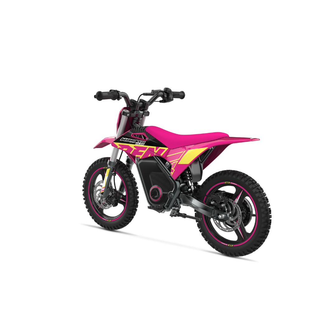 RFN Warrior SX-E400 Electric Bike - Pink/Yellow - Beyond PEV