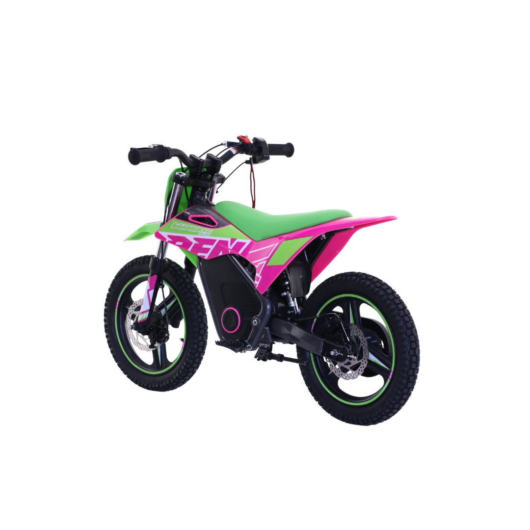 RFN Warrior SX-E500 Electric Bike - Green/Pink - Beyond PEV