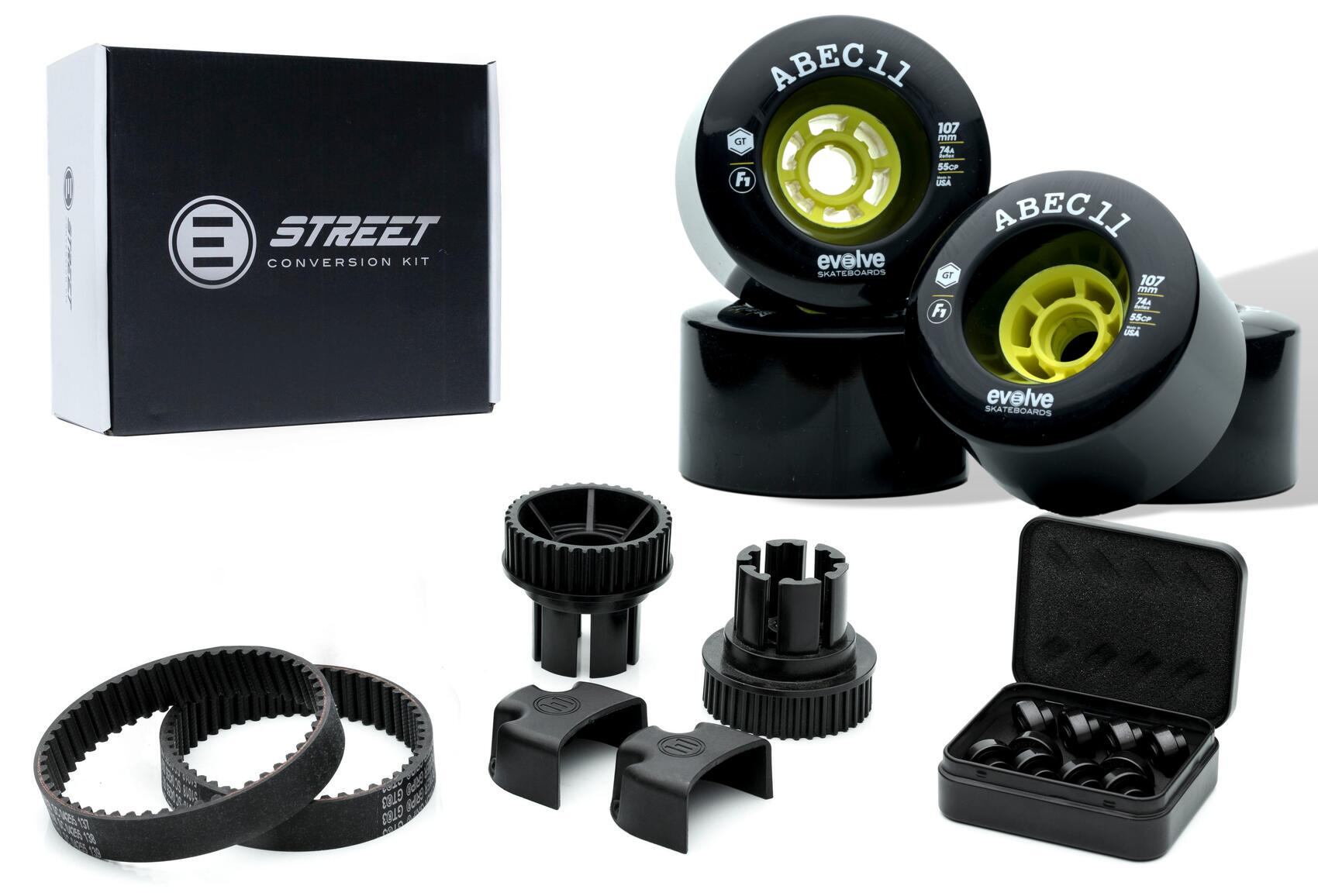Evolve/ABEC 107mm Street Conversion Kit - Beyond PEV