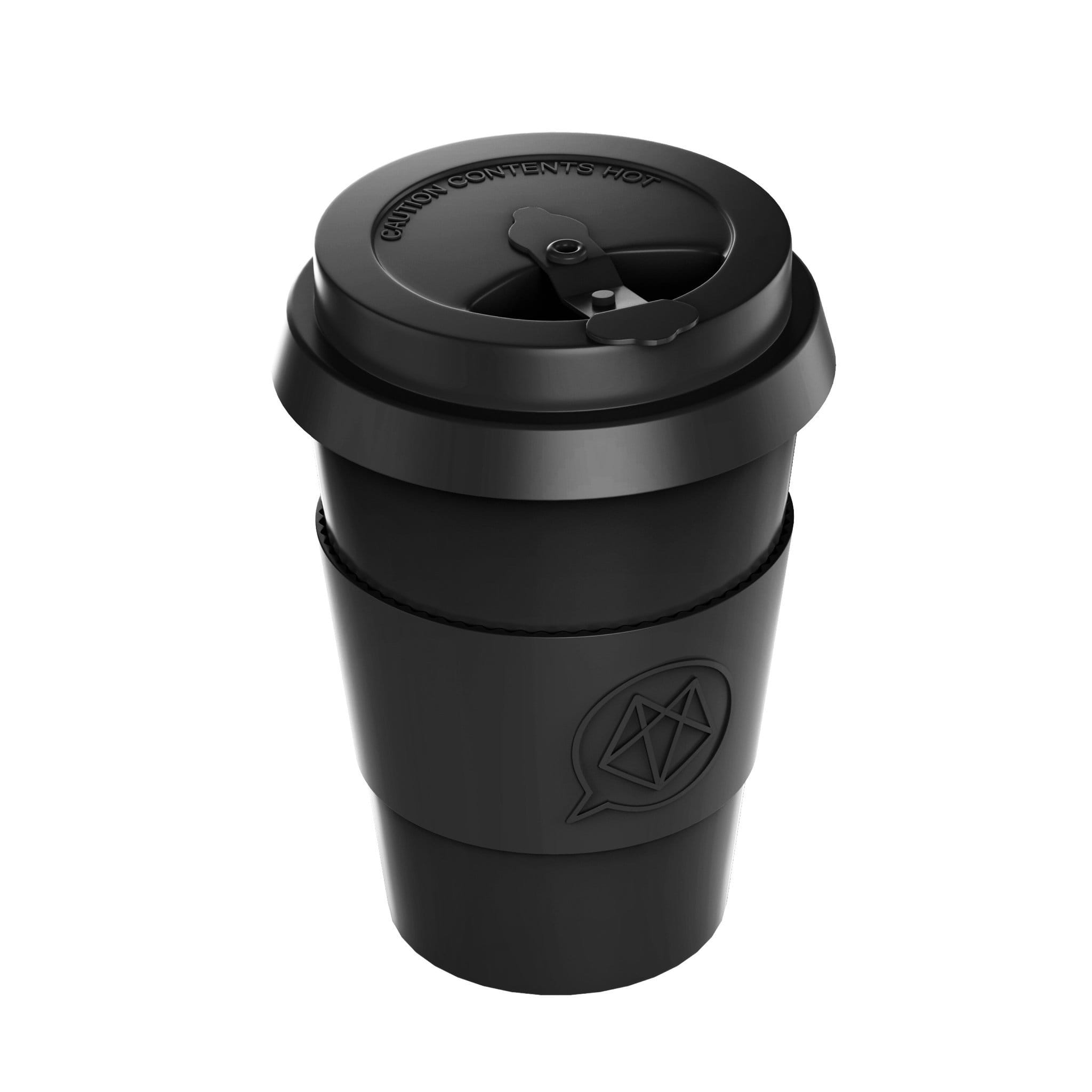 ORGANIC BAMBOO TRAVEL CUP - 12OZ 350ML REUSABLE
